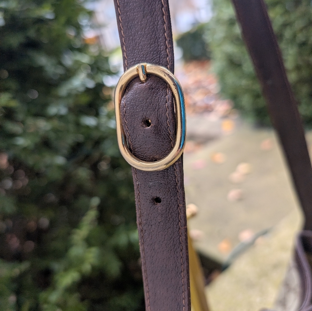 Gucci Vintage GG Coated Canvas Shoulder Bag - VGUC! - Picture 7 of 15